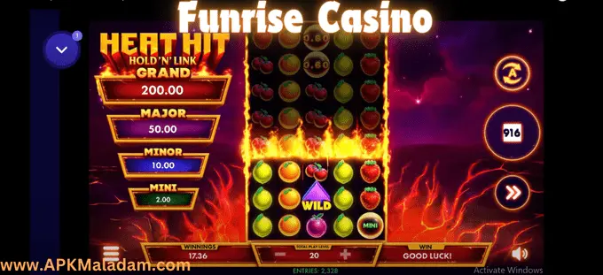 funrise casino promo code