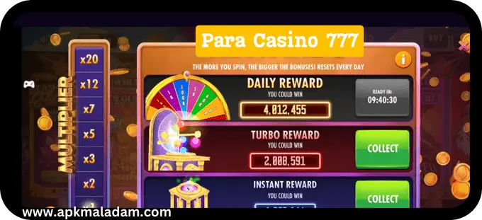 para casino 777 login