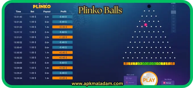 plinko balls game

