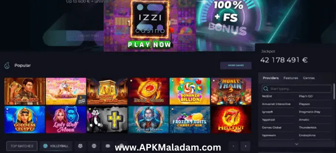 izzi casino no deposit bonus